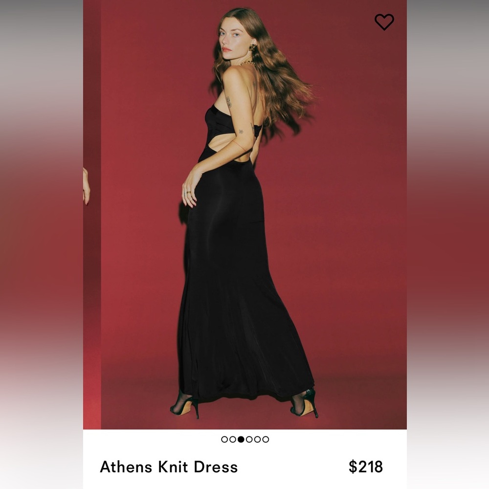 Reformation Athens knit dress
